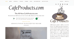Desktop Screenshot of cafeproducts.com
